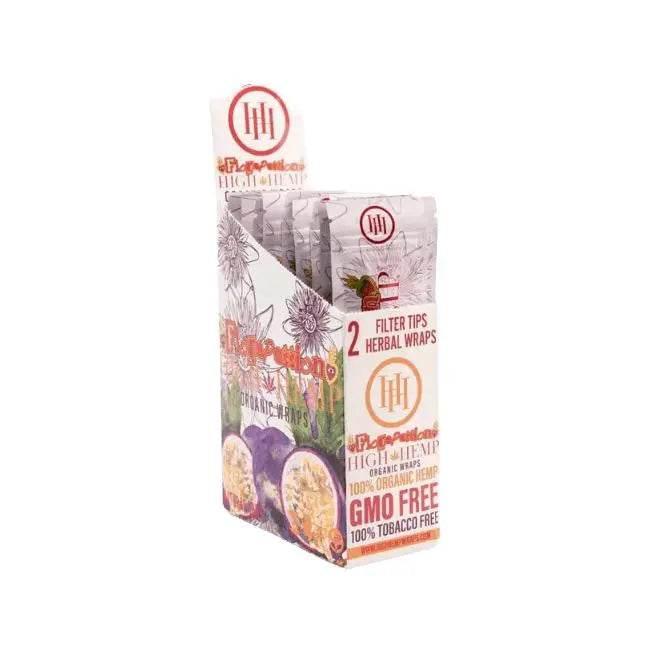 High Hemp Wraps - 25 Pack - SmokeMEGA