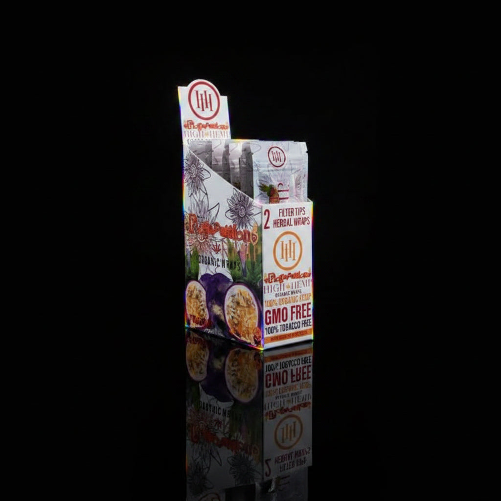 High Hemp Wraps - 25 Pack - SmokeMEGA