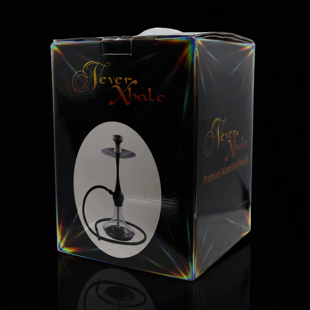 Hookah-14 " Never Xhale Premium Aluminum Hookah