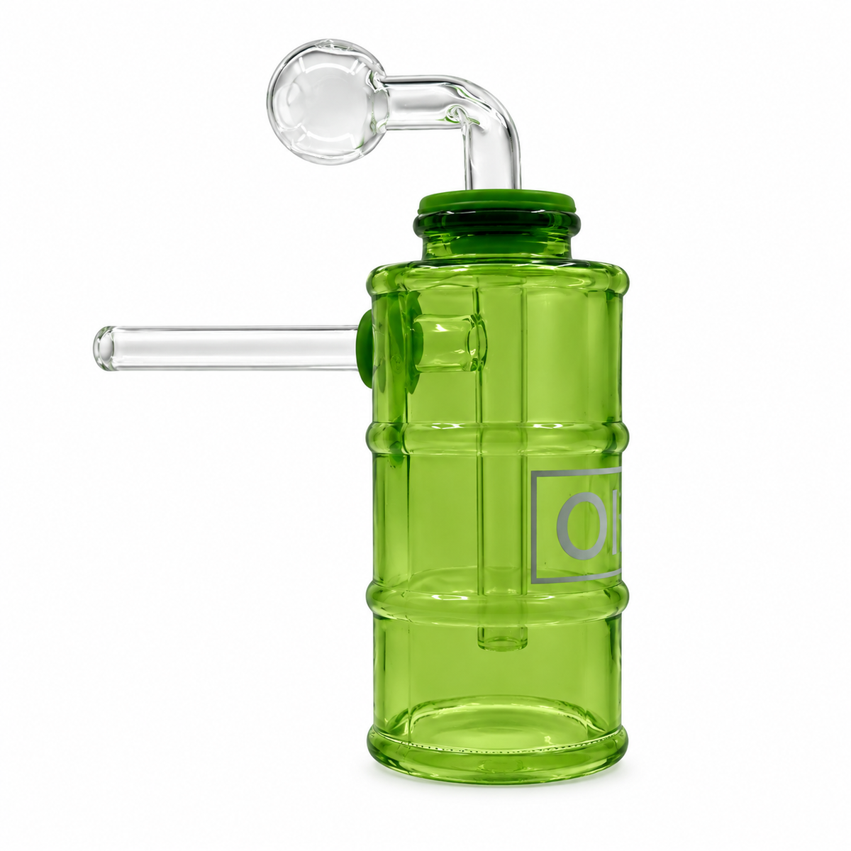 Oil Can Oil Burner Bubbler Water Pipe - Novelty Drum Rig