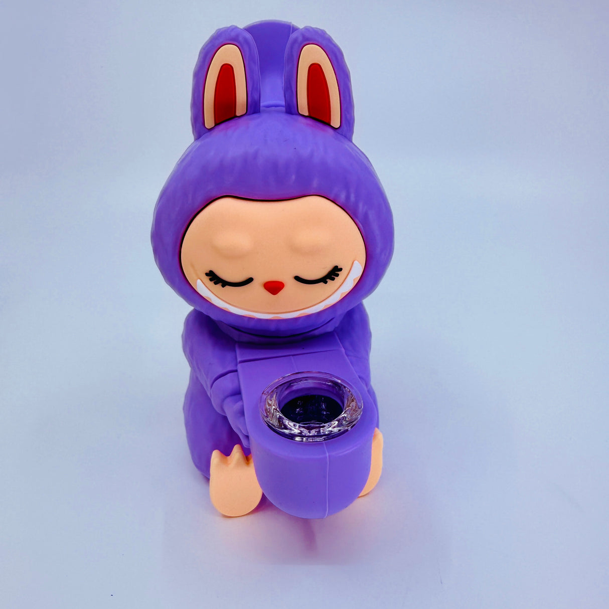 Labubu 6" Silicone Bong - Portable, Durable, and Stylish Design for Ultimate Enjoyment