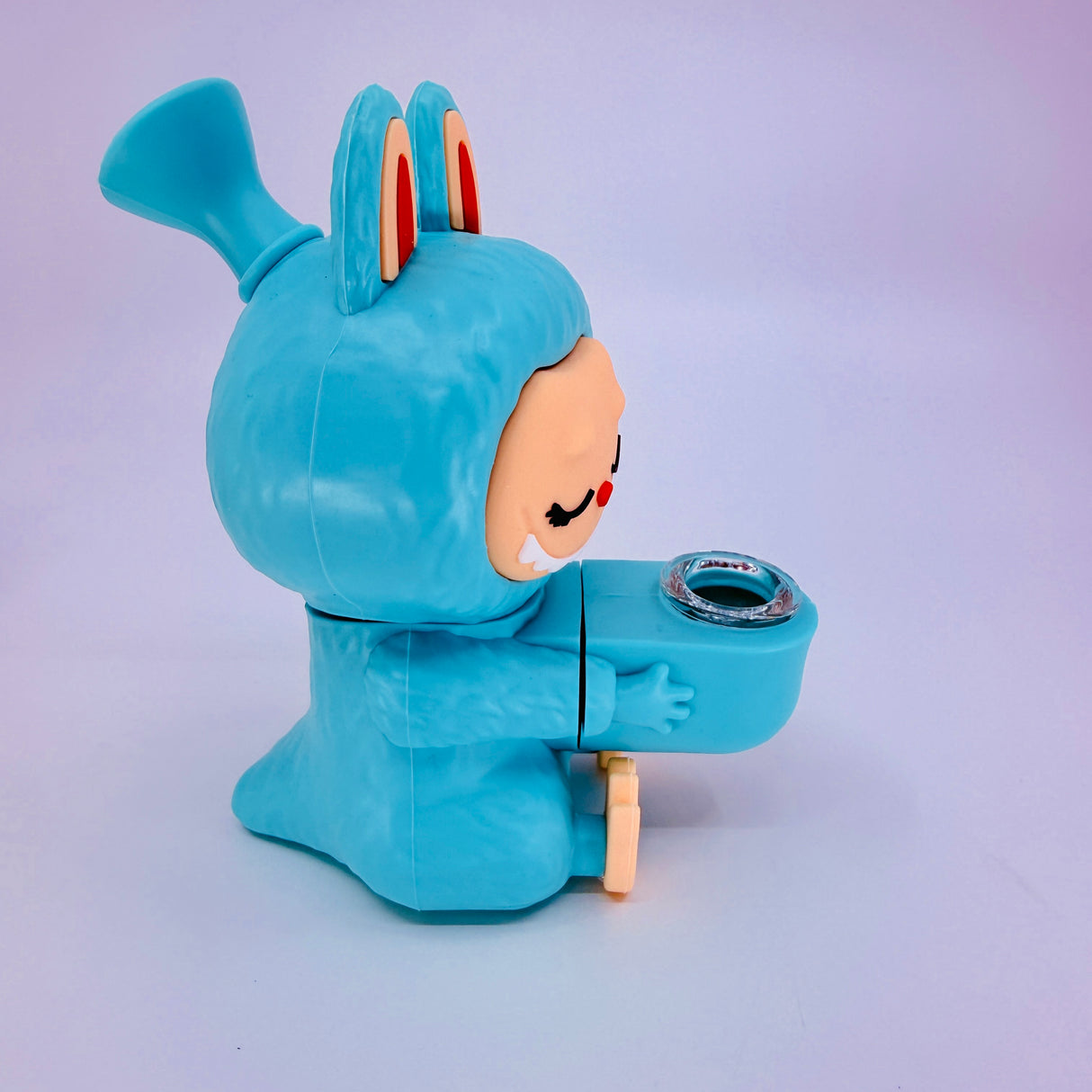 Labubu 6" Silicone Bong - Portable, Durable, and Stylish Design for Ultimate Enjoyment