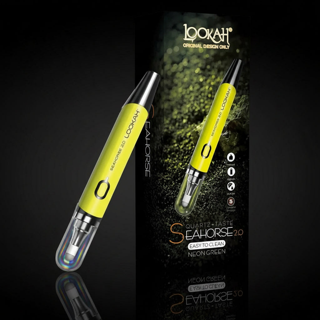 Lookah Seahorse 2.0 Wax Pen- Electric Dab Pen - SmokeMEGA