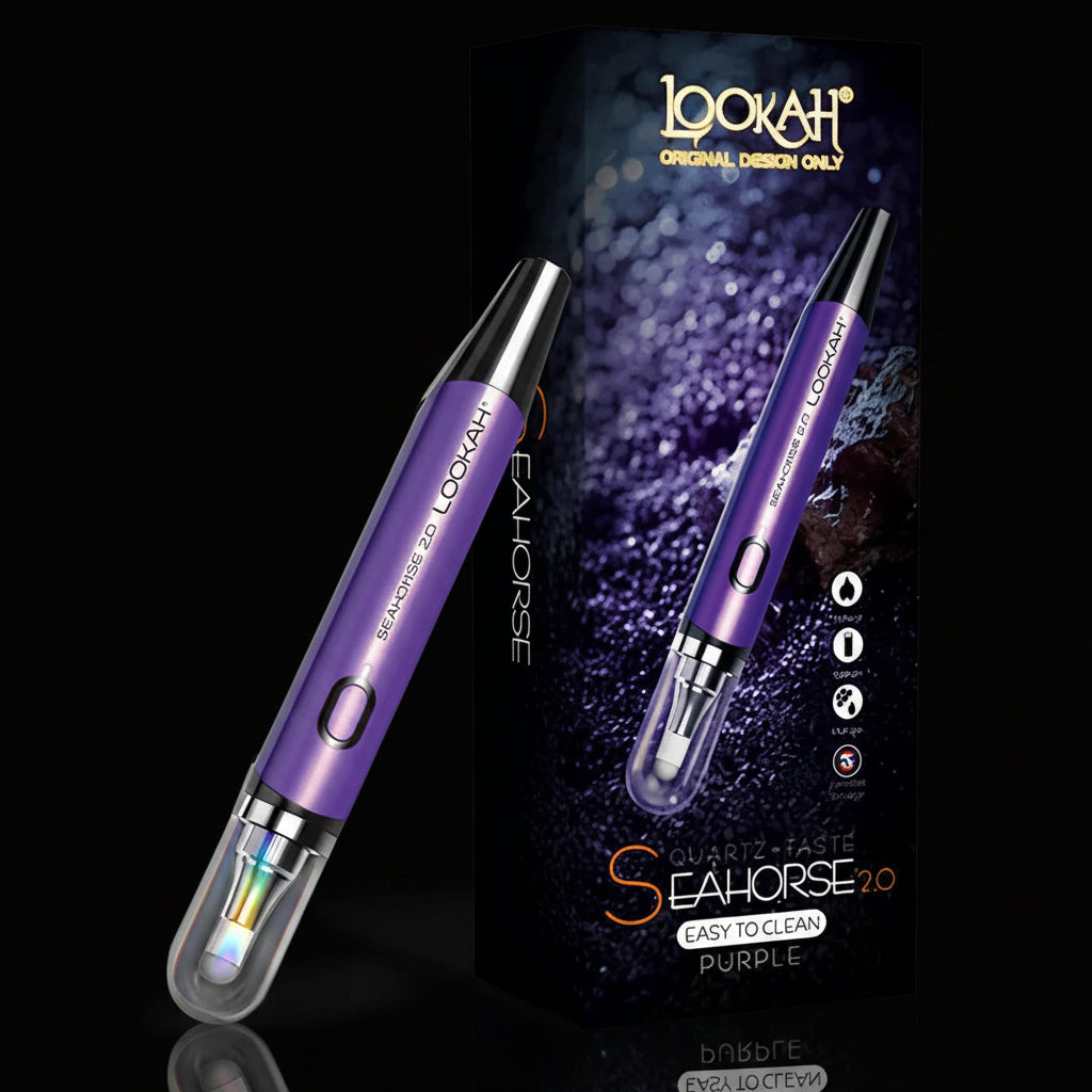 Lookah Seahorse 2.0 Wax Pen- Electric Dab Pen - SmokeMEGA
