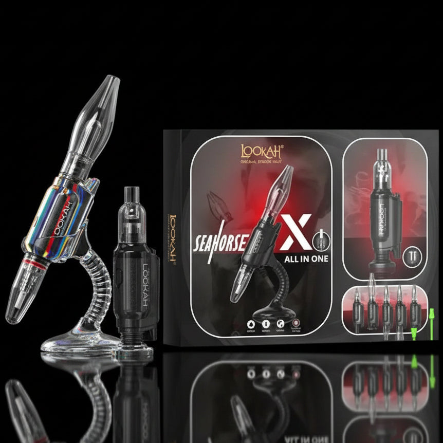 Lookah Seahorse X All in One Vaporizer - SmokeMEGA
