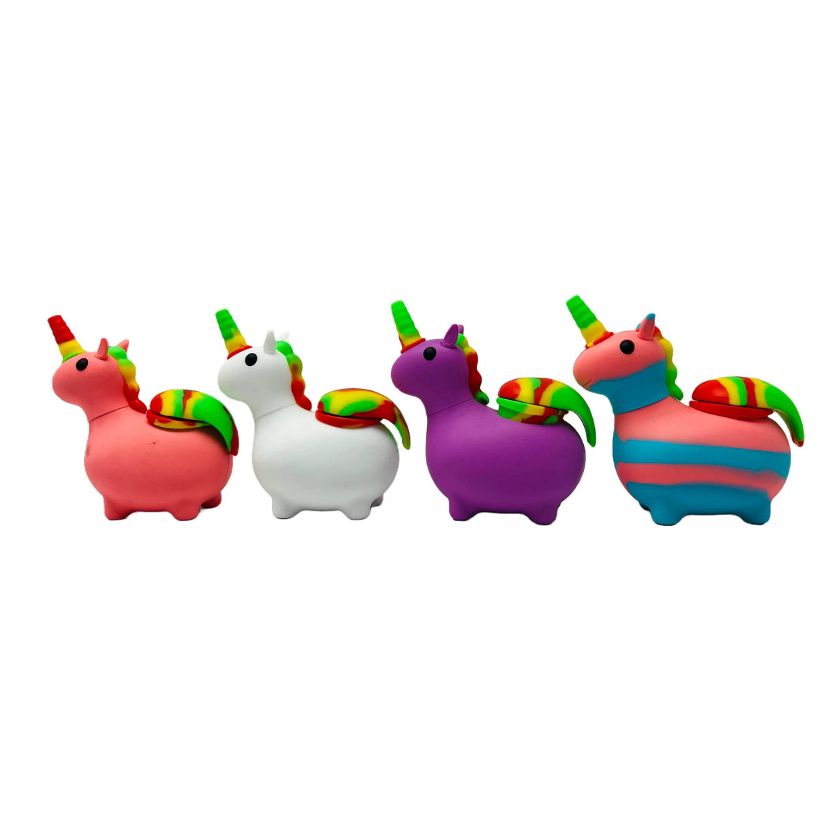 Mini Silicone Bubbler - Unicorn - SmokeMEGA