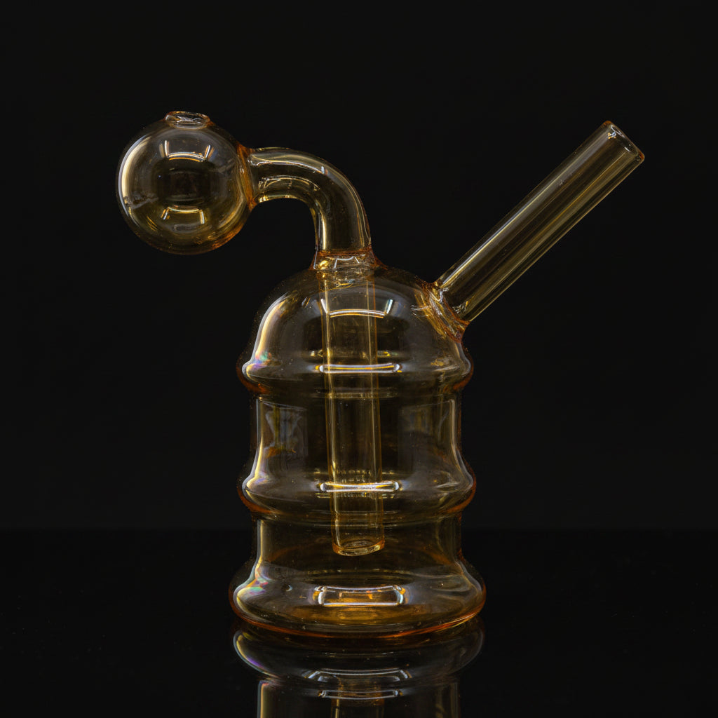 Mini DAB Oil Rigs Internal Comb Perc Glass Oil Burner