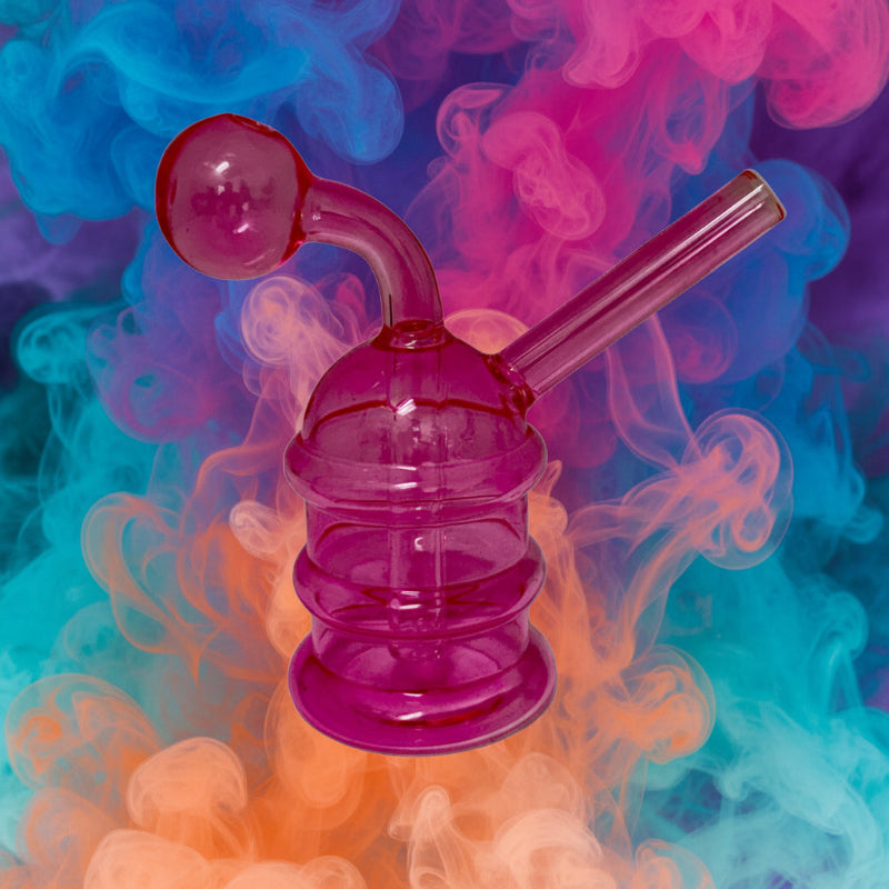 Mini DAB Oil Rigs Internal Comb Perc Glass Oil Burner