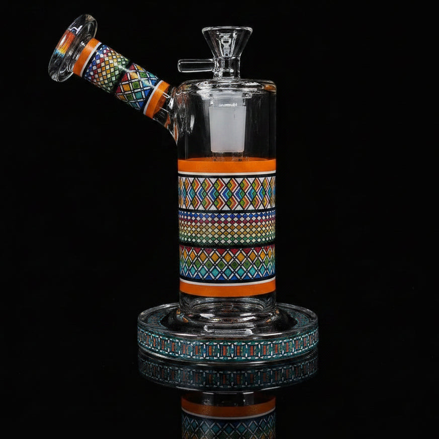 Mongolian art dab rig - SmokeMEGA