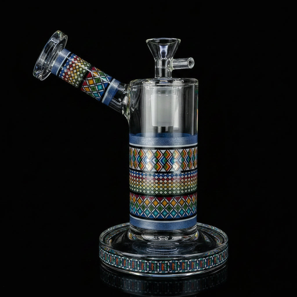 Mongolian art dab rig - SmokeMEGA