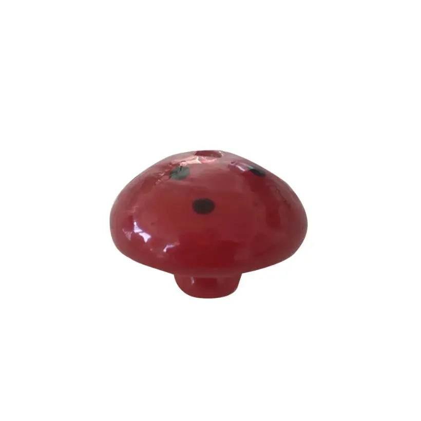 Mushroom-Shaped Glass Carb Cap 32mm For Thermal Quartz Banger Nails - SmokeMEGA