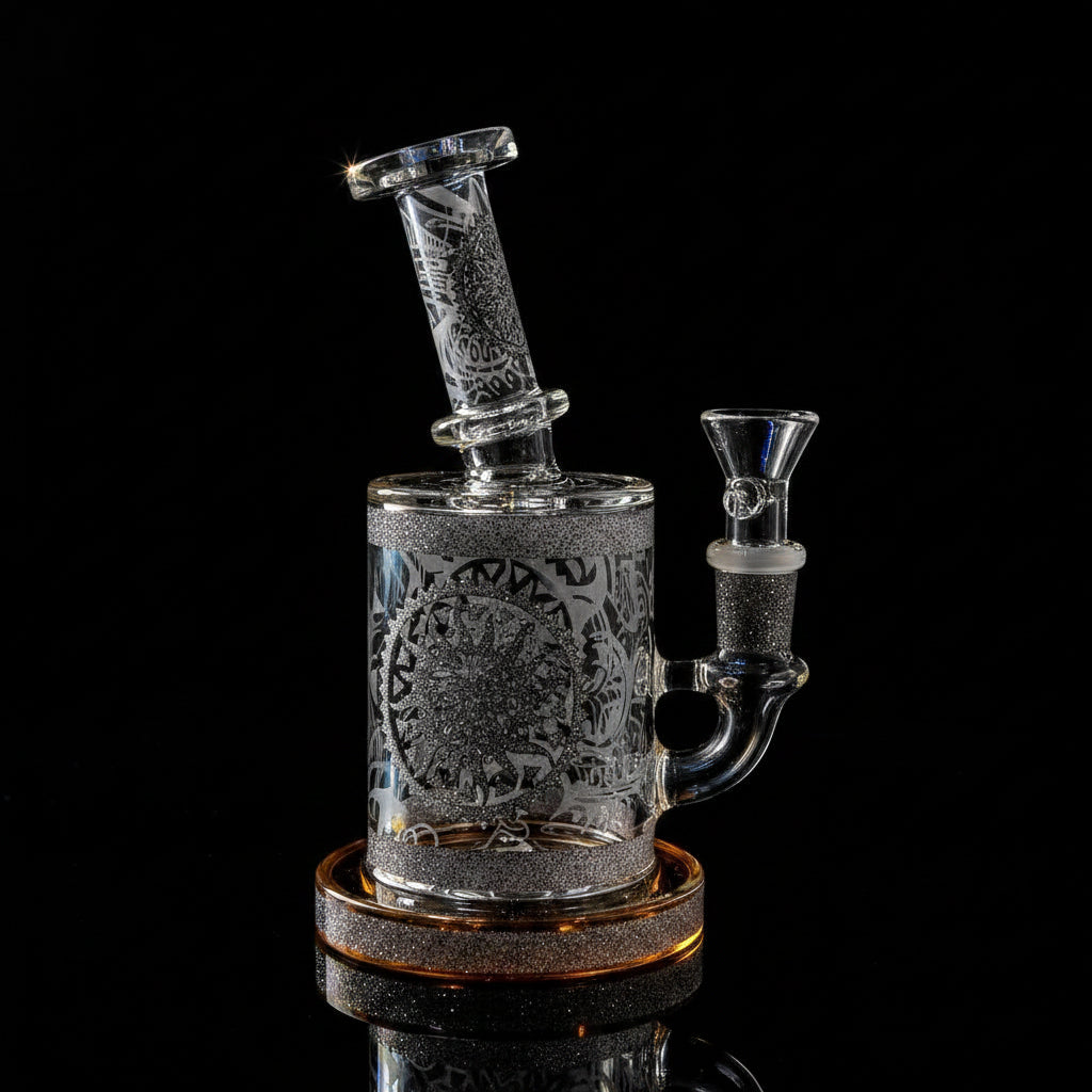 New Egyptian devil art craft dab rig - SmokeMEGA