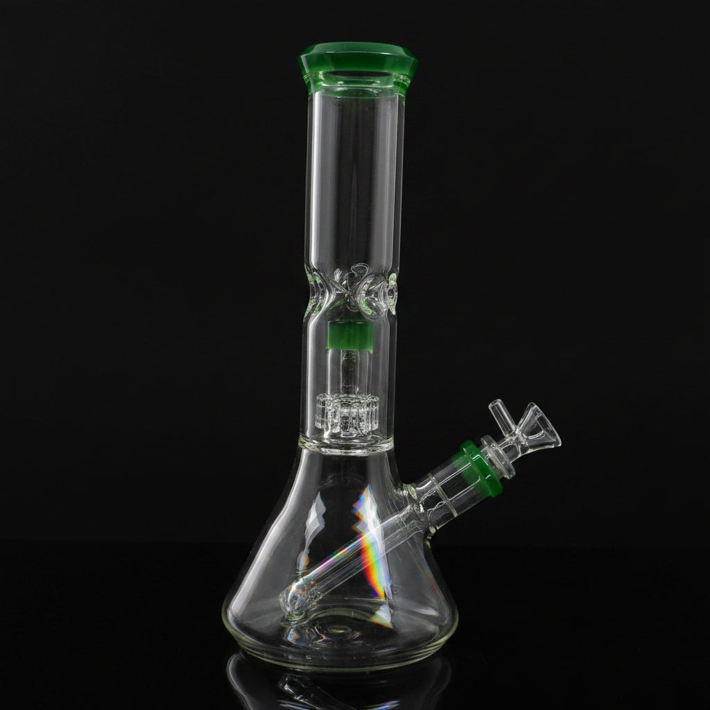 New Swiss shower head park bicker bong 11” - SmokeMEGA