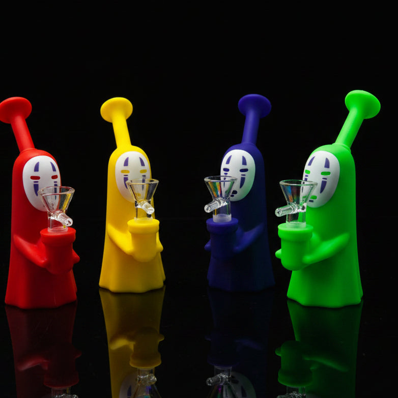 No Face Silicone Bong - SmokeMEGA