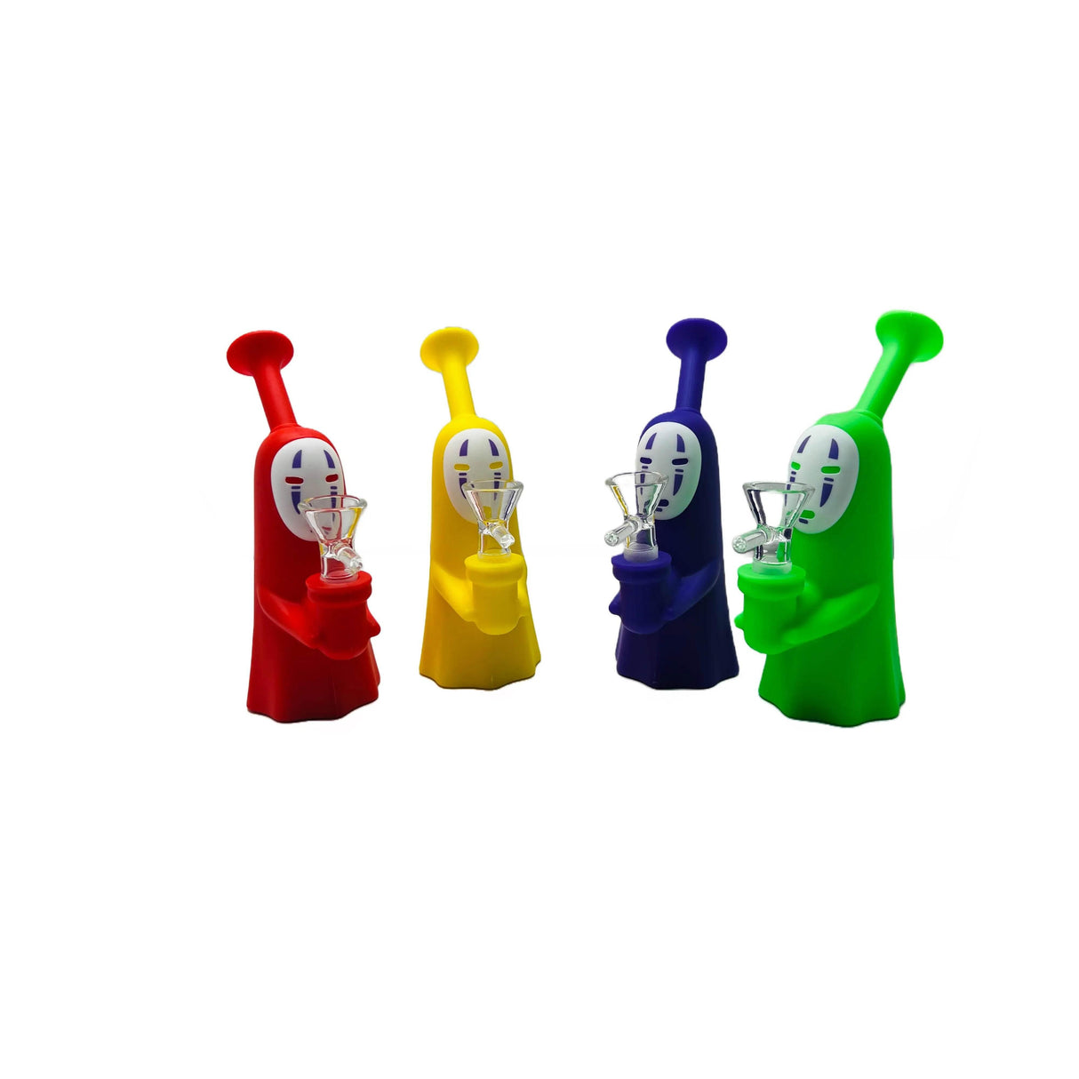 No Face Silicone Bong - SmokeMEGA