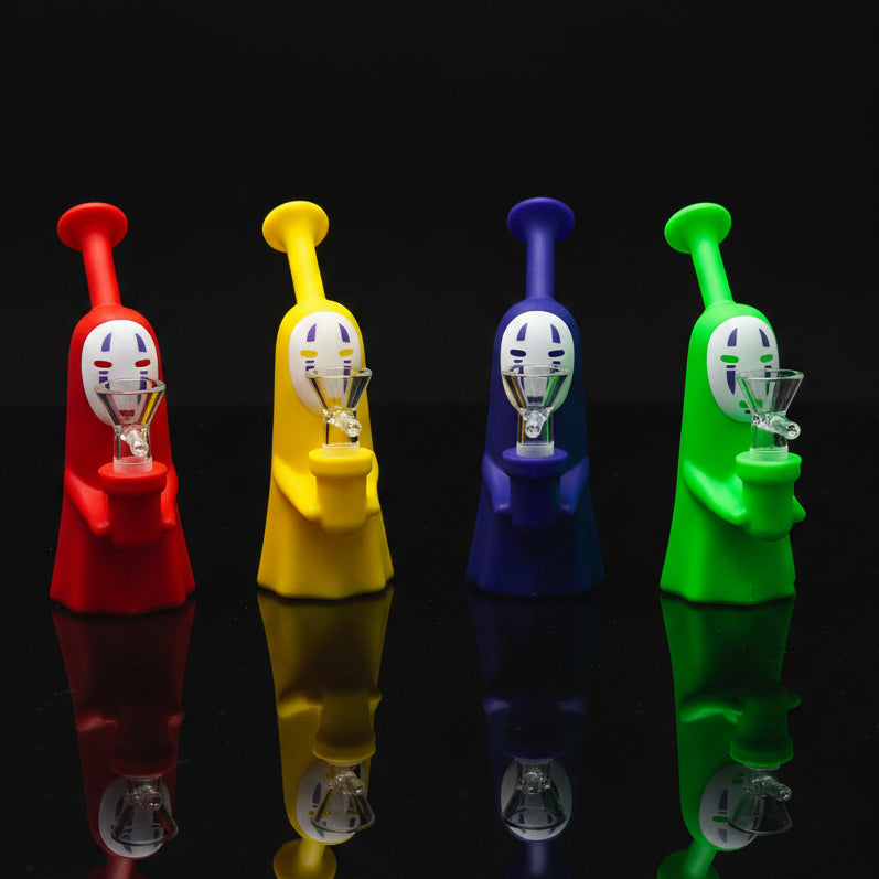 No Face Silicone Bong - SmokeMEGA