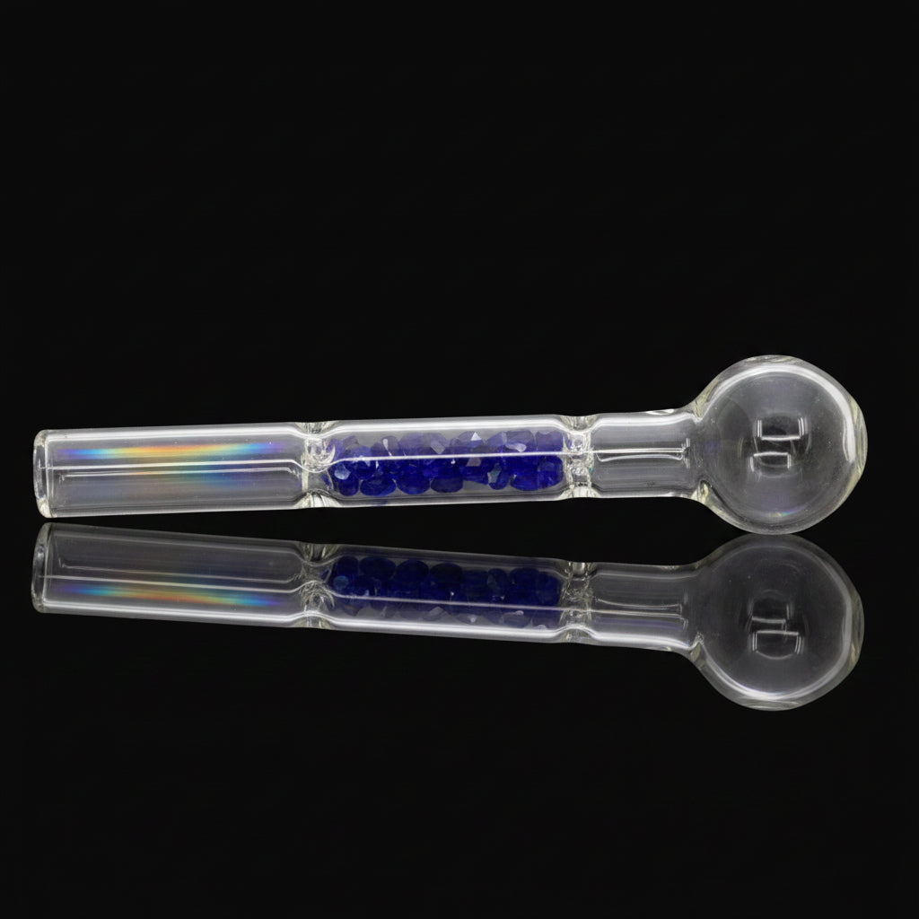 Oil Burner Pipe | 4" Filled With Crystal - 12 per pack