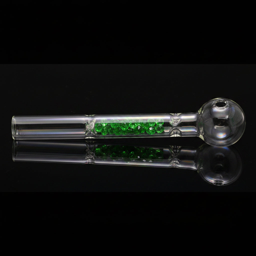 Oil Burner Pipe | 4" Filled With Crystal - 12 per pack