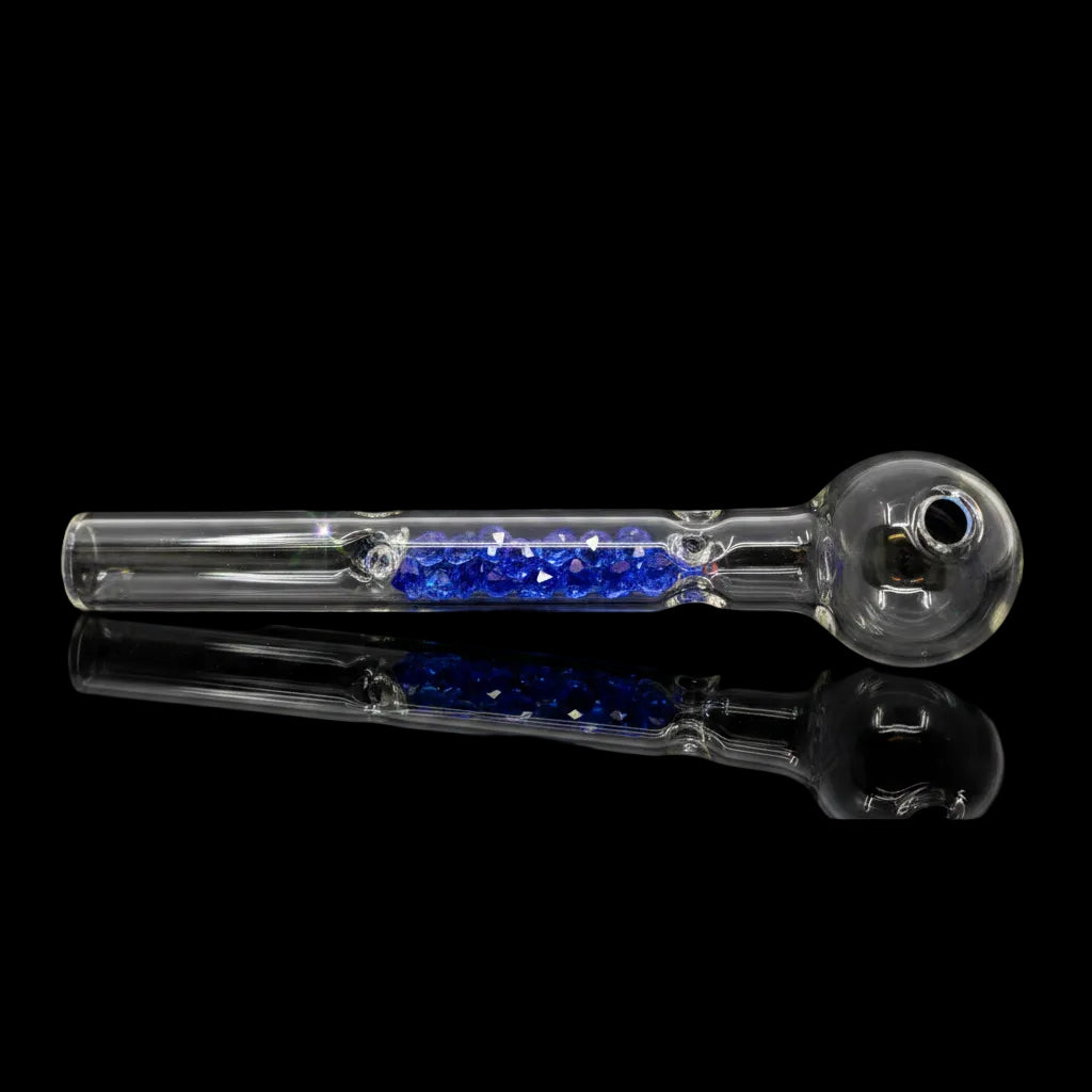 Oil Burner Pipe | 4" Filled With Crystal - 12 per pack