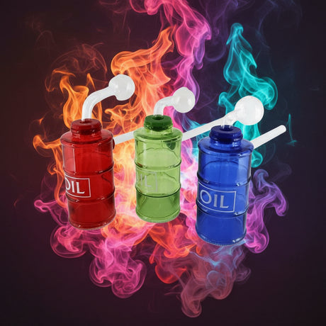 Oil Can Oil Burner-Water Pipe - SmokeMEGA