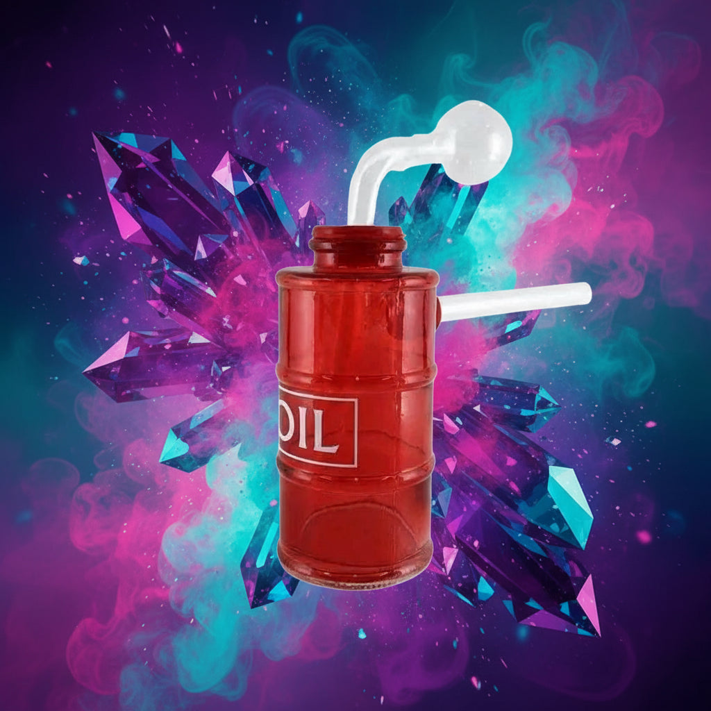 Oil Can Oil Burner-Water Pipe - SmokeMEGA