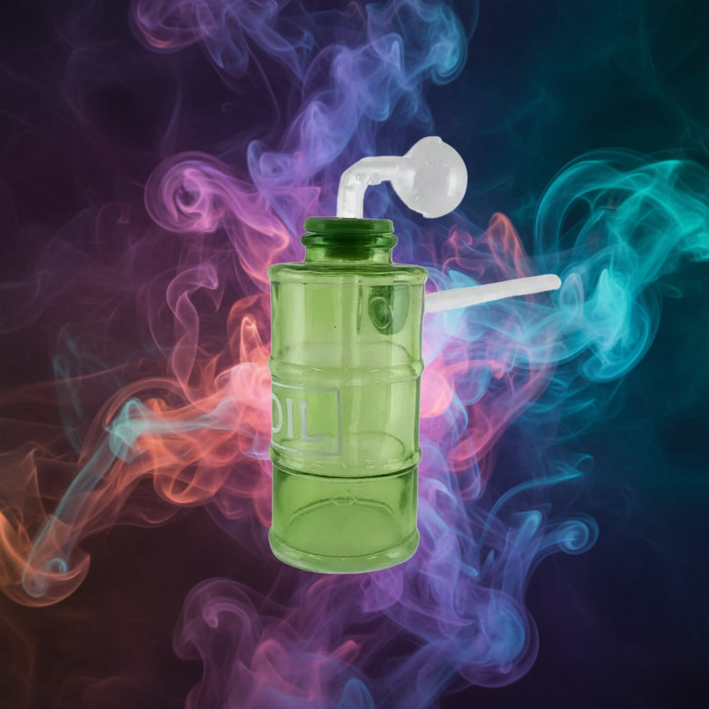 Oil Can Oil Burner-Water Pipe - SmokeMEGA