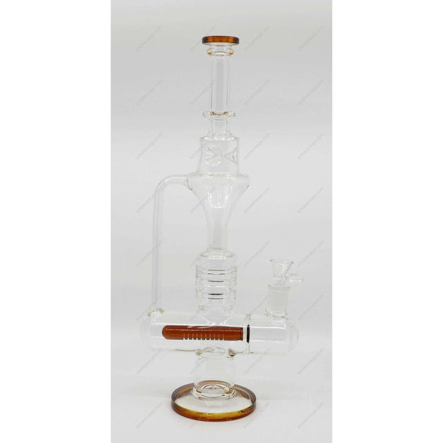 17" Perc Bong with advanced percolation system and premium borosilicate glass construction.