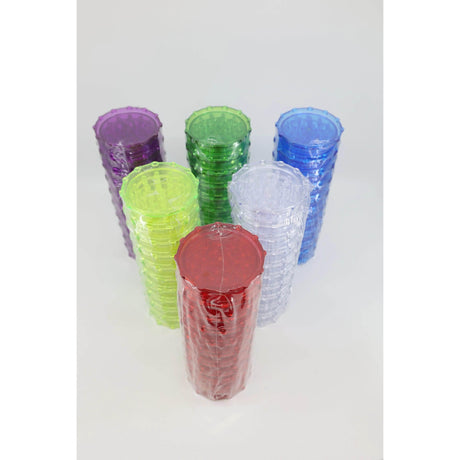 Plastic Grinder | 63mm Magnate Mix Color - SmokeMEGA