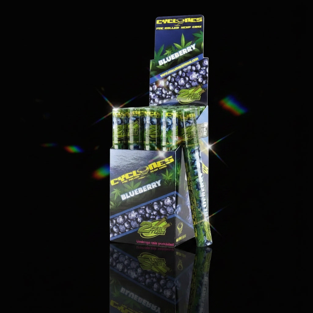 Pre Rolled | Cones Cyclones Hemp - 48 Count - SmokeMEGA