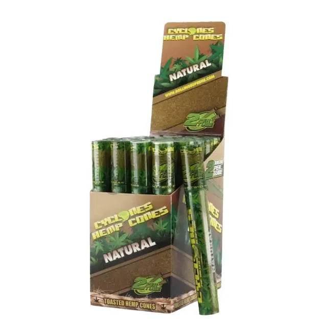 Pre Rolled | Cones Cyclones Hemp - 48 Count - SmokeMEGA