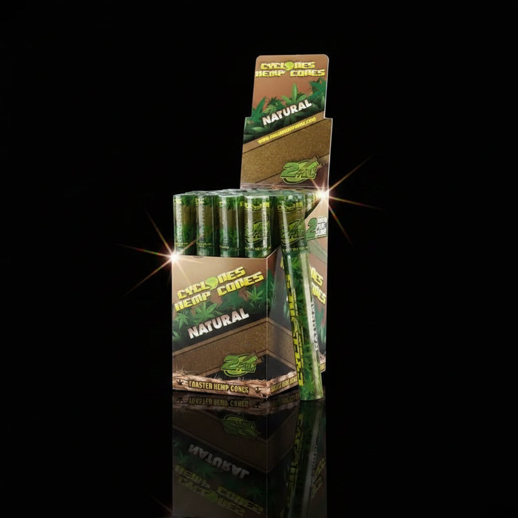 Pre Rolled | Cones Cyclones Hemp - 48 Count - SmokeMEGA