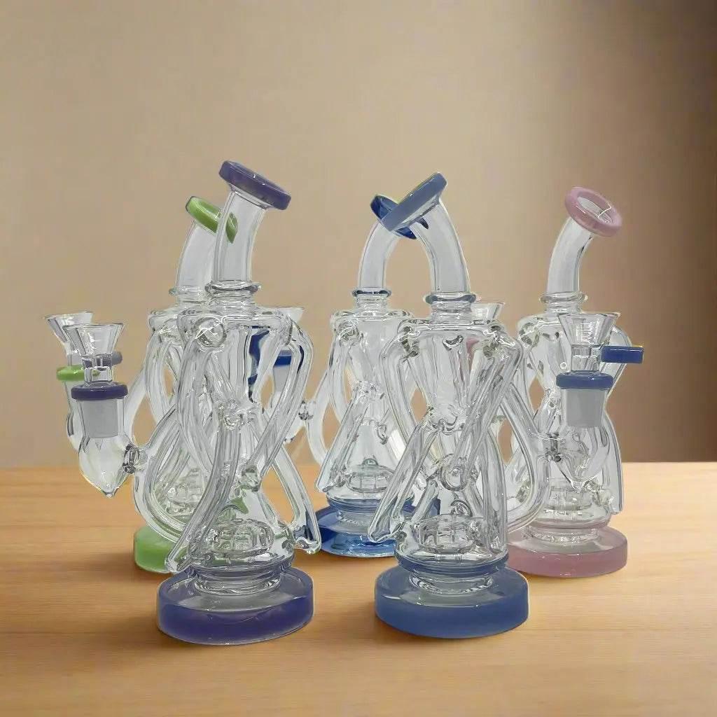 Premium Angles Glass DAB RIG for Smooth Hits - SmokeMEGA