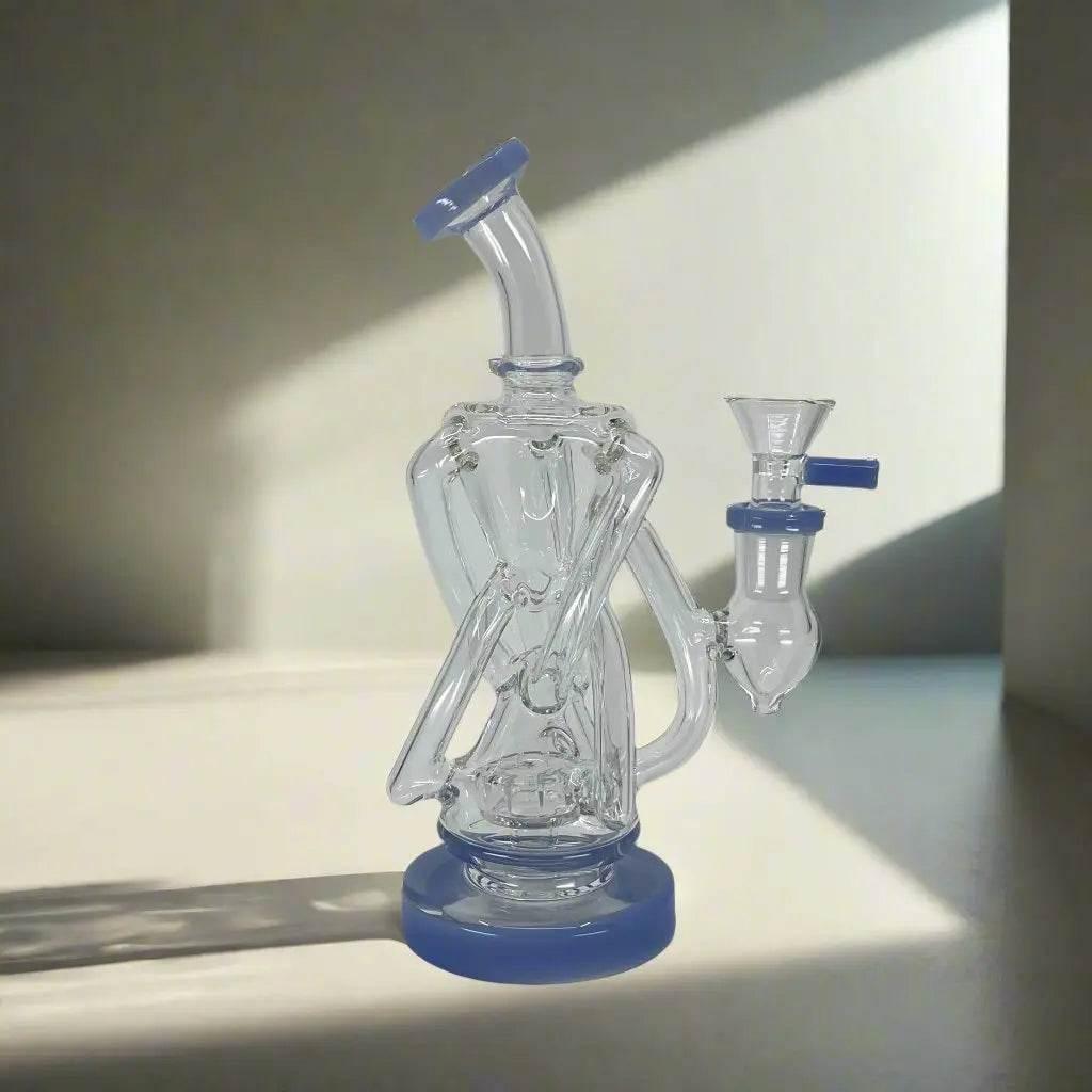 Premium Angles Glass DAB RIG for Smooth Hits - SmokeMEGA