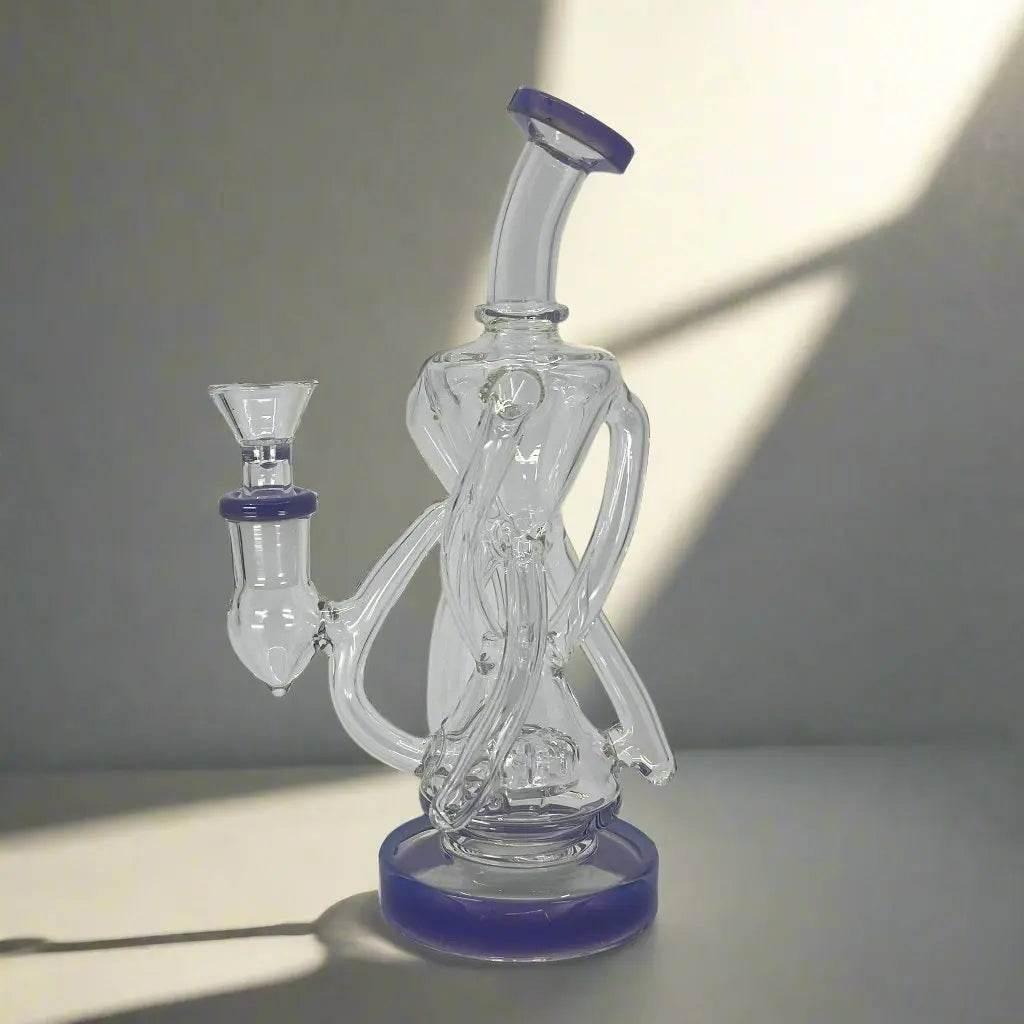 Premium Angles Glass DAB RIG for Smooth Hits - SmokeMEGA