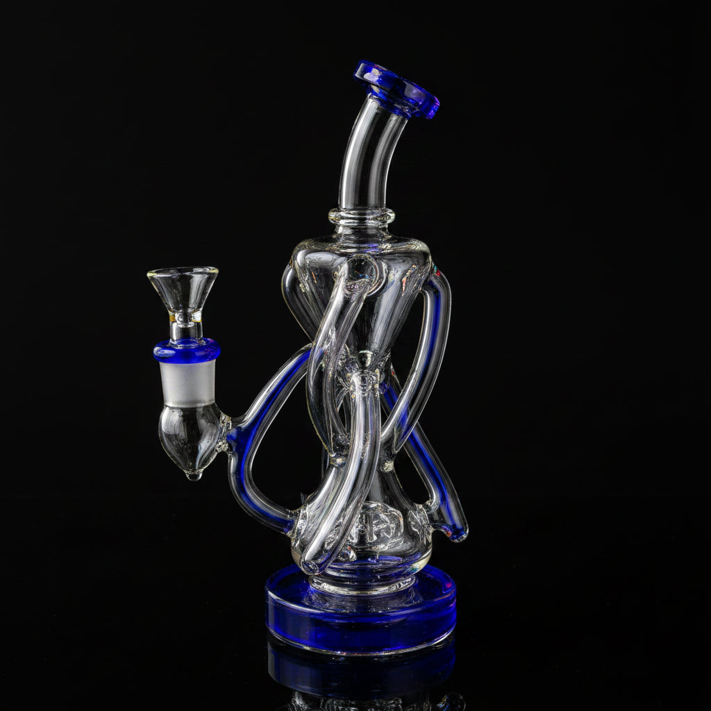 Premium Angles Glass DAB RIG for Smooth Hits - SmokeMEGA