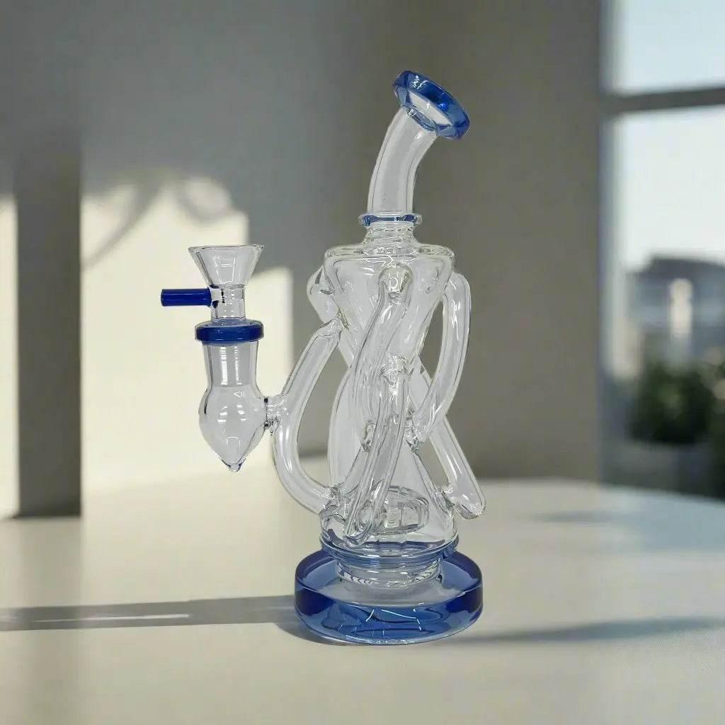 Premium Angles Glass DAB RIG for Smooth Hits - SmokeMEGA