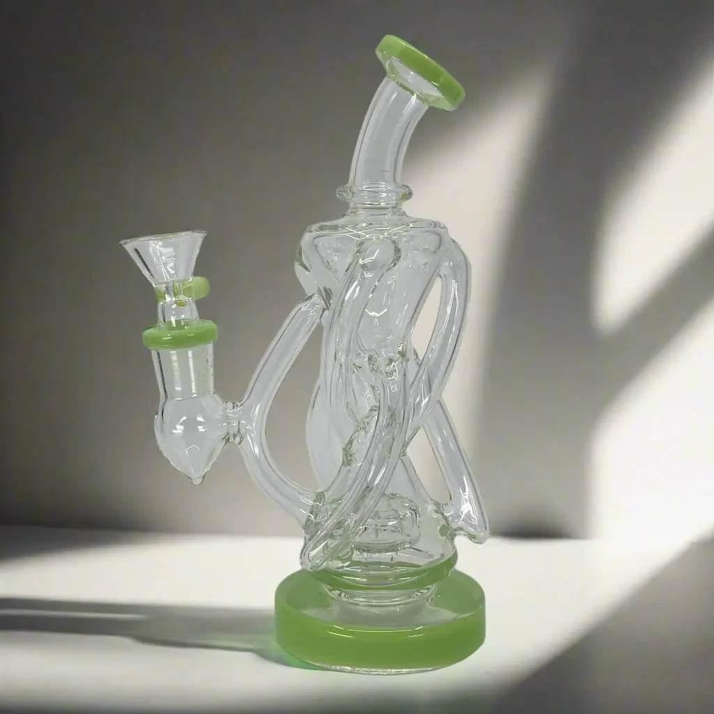 Premium Angles Glass DAB RIG for Smooth Hits - SmokeMEGA