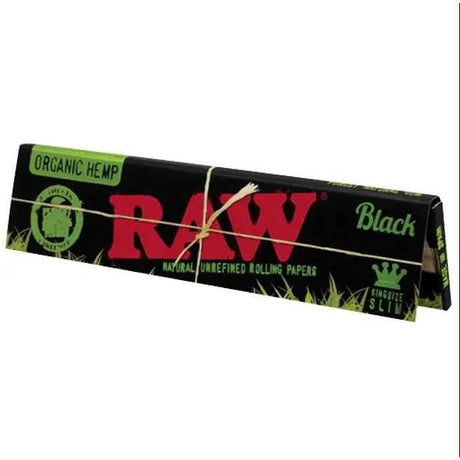 Raw Black Organic Hemp - SmokeMEGA