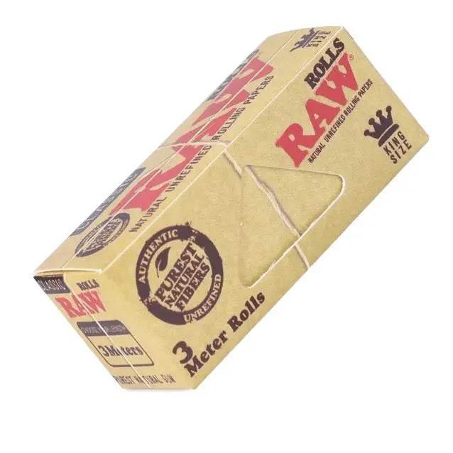 Raw Classic Paper Rolls King Size - 3 Meter Rolls - SmokeMEGA