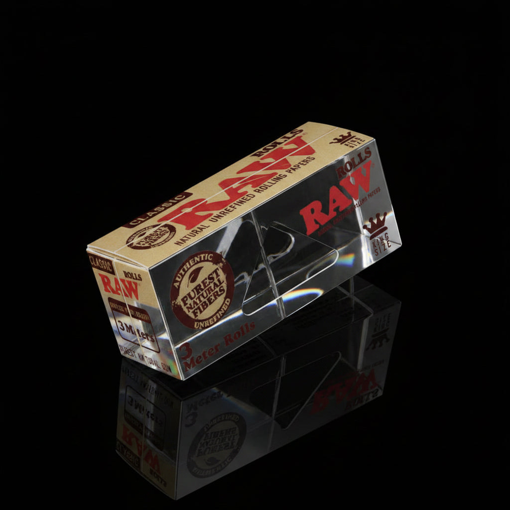 Raw Classic Paper Rolls King Size - 3 Meter Rolls - SmokeMEGA