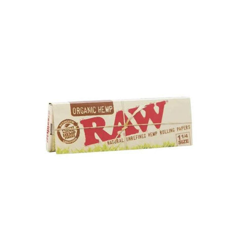 Raw Organic Hemp Papers | Connoisseur 1 1/4in Rolling - SmokeMEGA