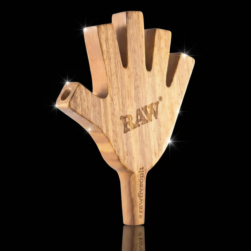Raw Trident Wooden Cigarette Holder - SmokeMEGA