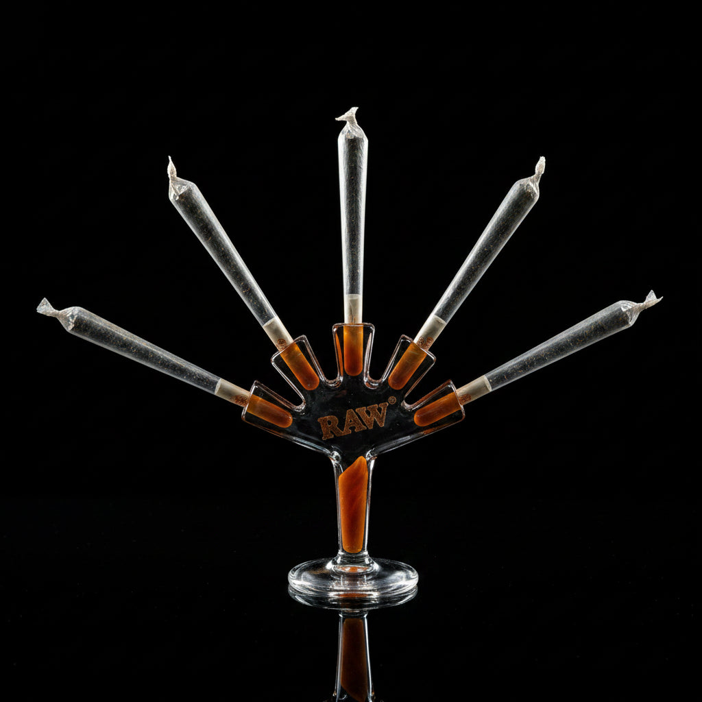 Raw Trident Wooden Cigarette Holder - SmokeMEGA