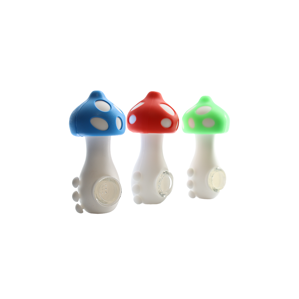 Silicone Mushroom Hand Pipe