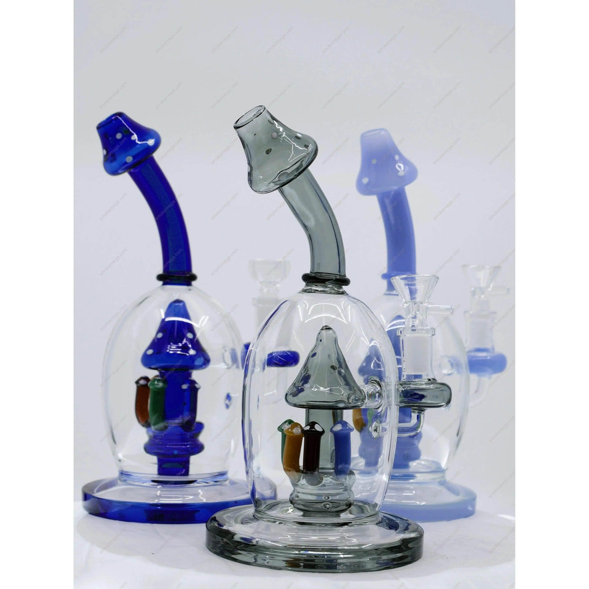 SK- 127 10 Inch mushroom DAB RIG - SmokeMEGA