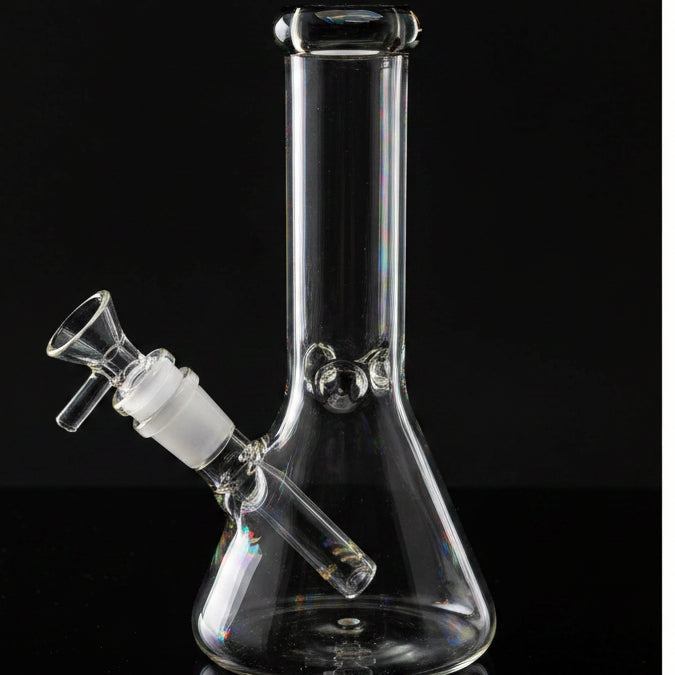 SK-173 8" Glass Mini Beaker Ice Bong
