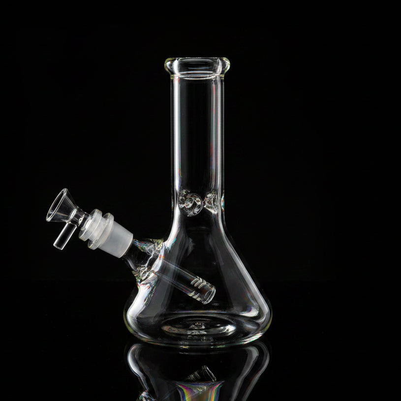 SK-173 8" Glass Mini Beaker Ice Bong