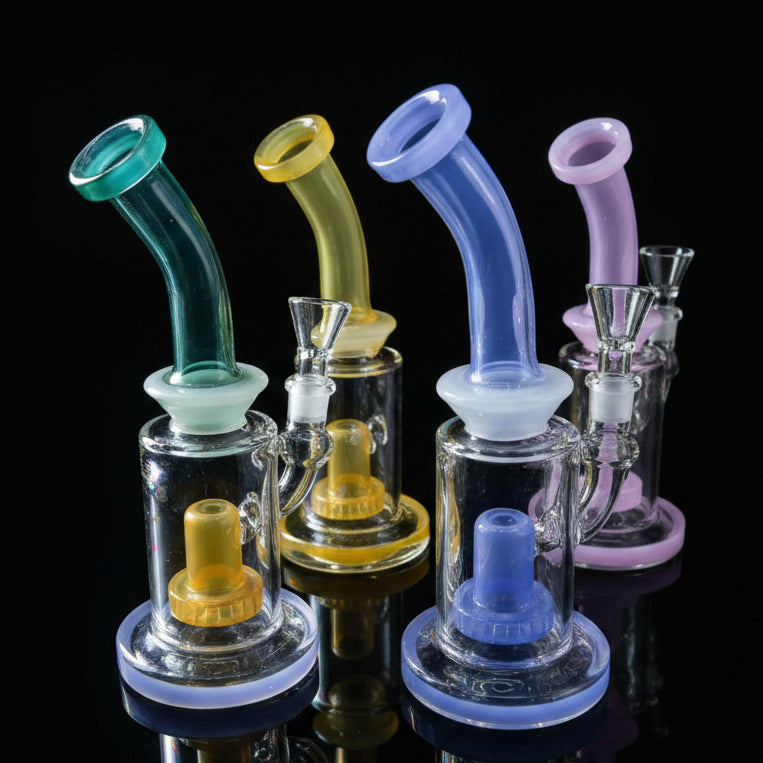 SK - 398 8"shower head bent dab rig