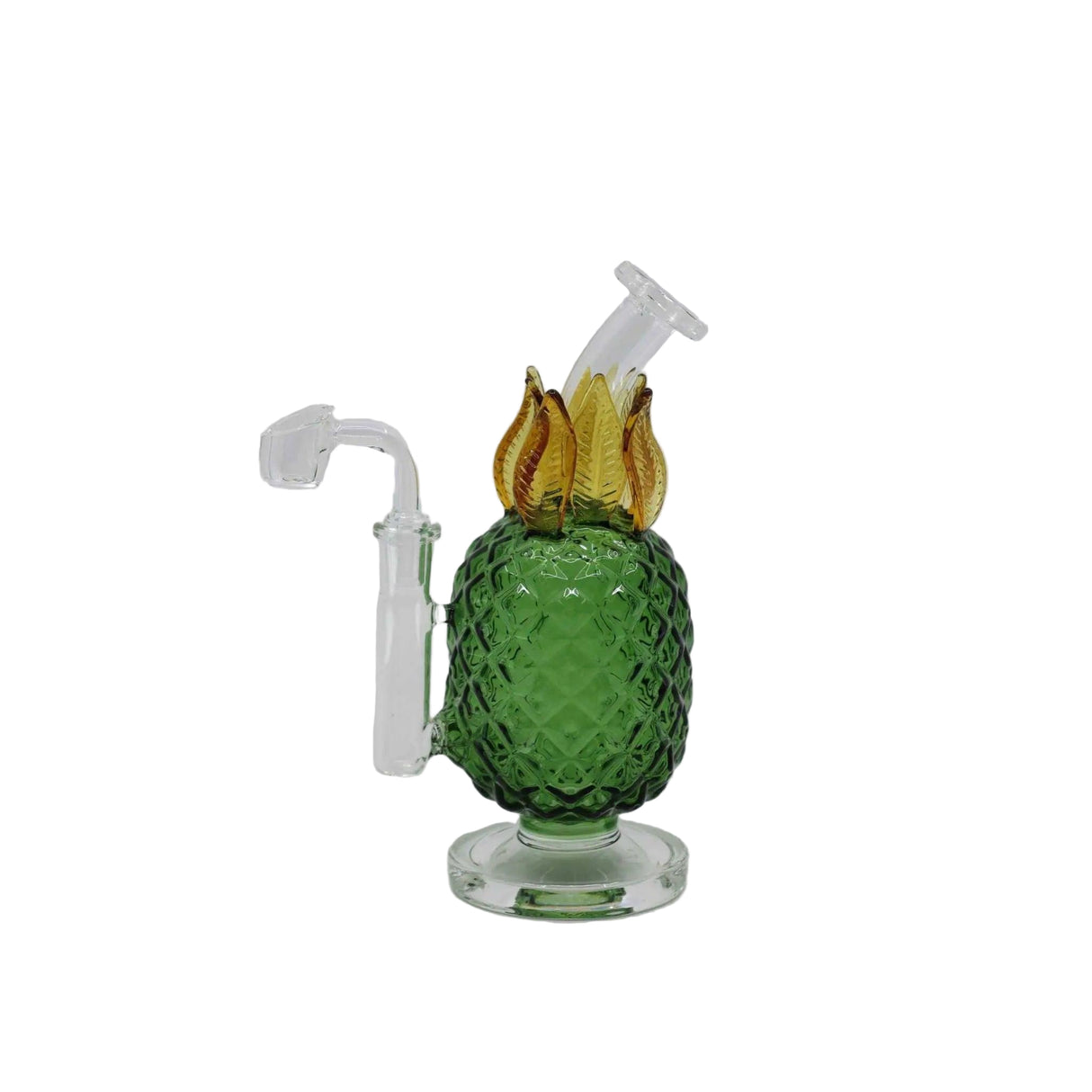 SK -482 8" JUICY GLASS PINEAPPLE BONG DAB RIG