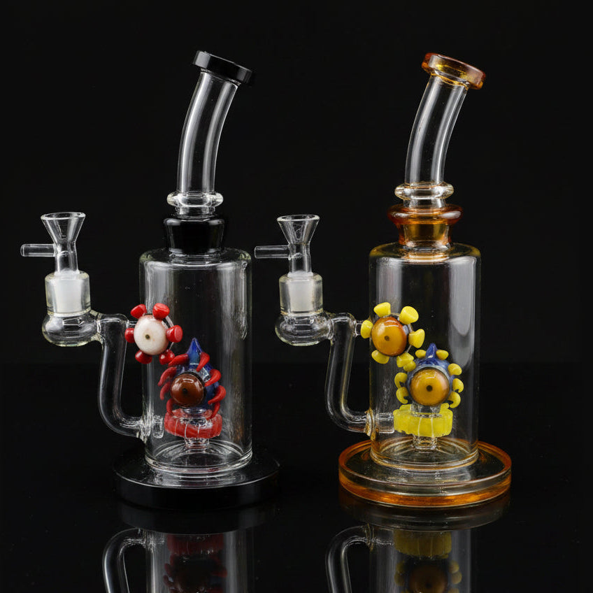 SK -738 10" MONSTER EYES RECYCLE WATER PIPE